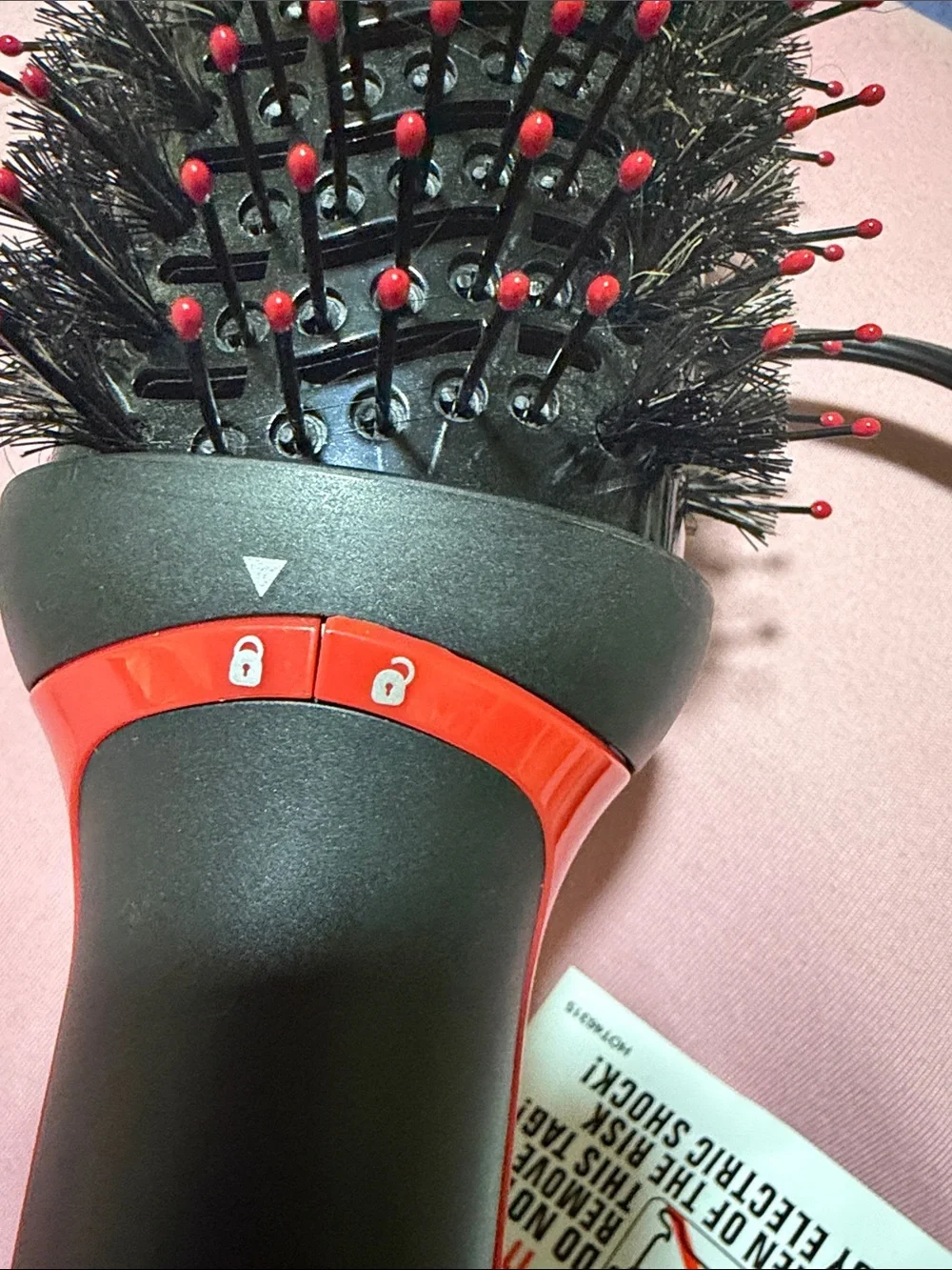 Revlon Black and Red Hot Air Styling Brush